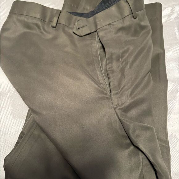 Men’s dress pants comfy stylish premium. Must have!! 33/32 hunter green - Picture 12 of 12